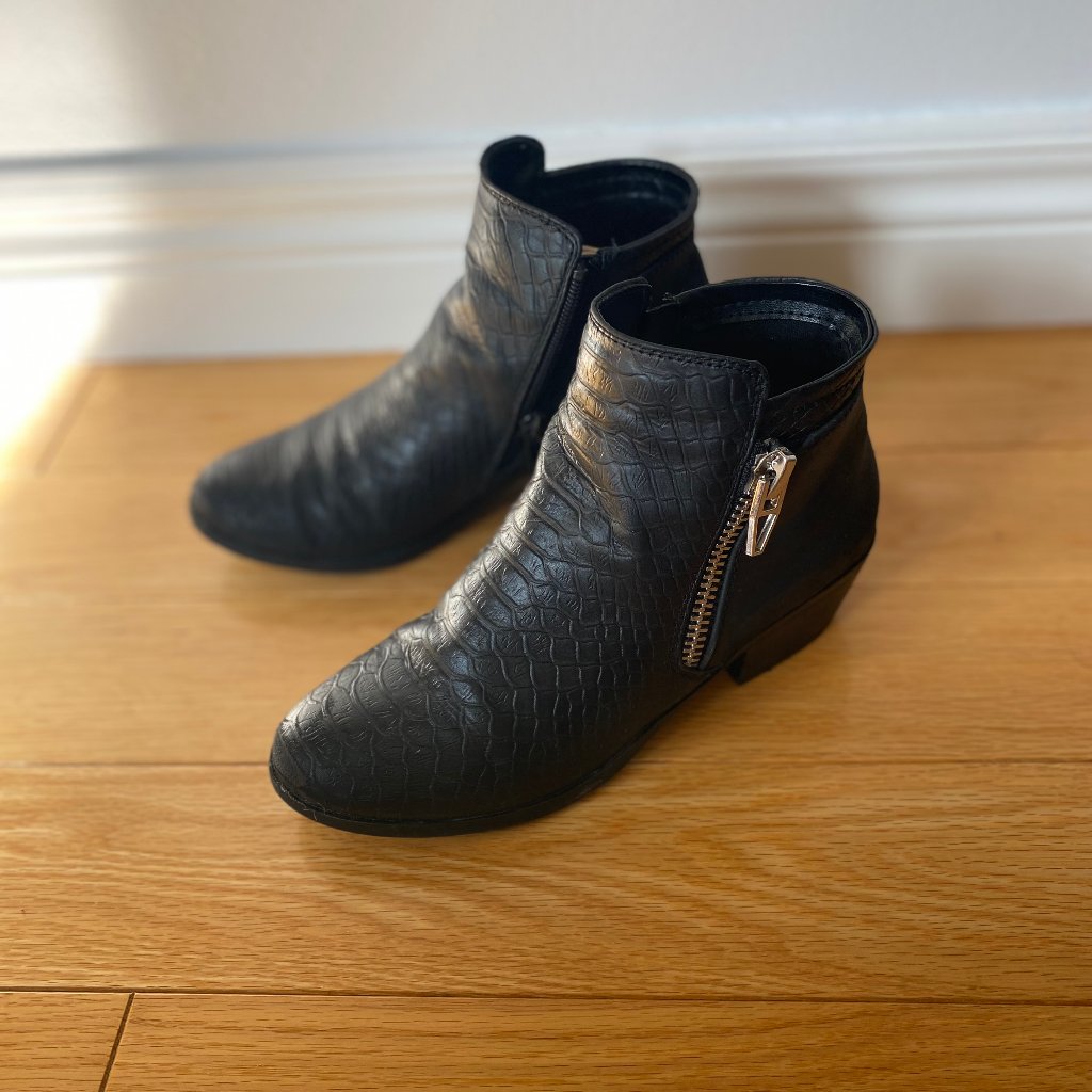 Call It Spring Black Ankle Boots